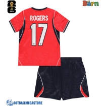 Fotballdrakt Barn England Morgan Rogers #17 Bortedraktsett VM 2026 Kortermet (+ Korte bukser)